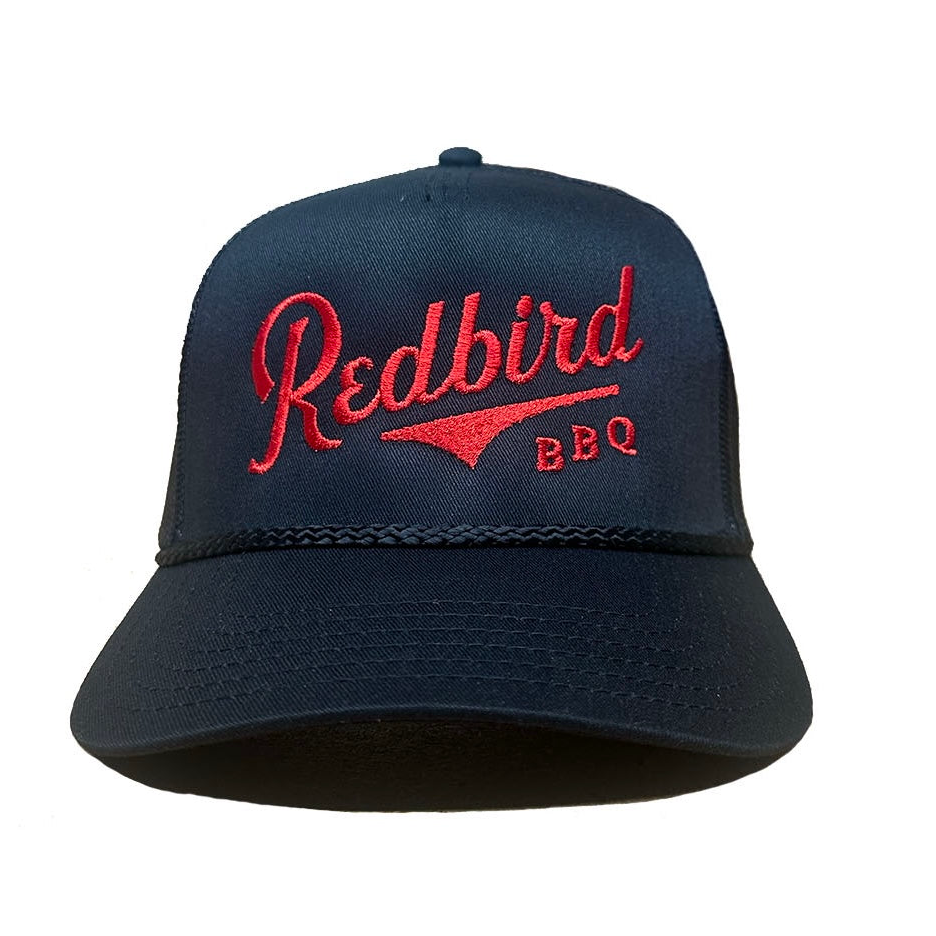 Redbird Hat Black